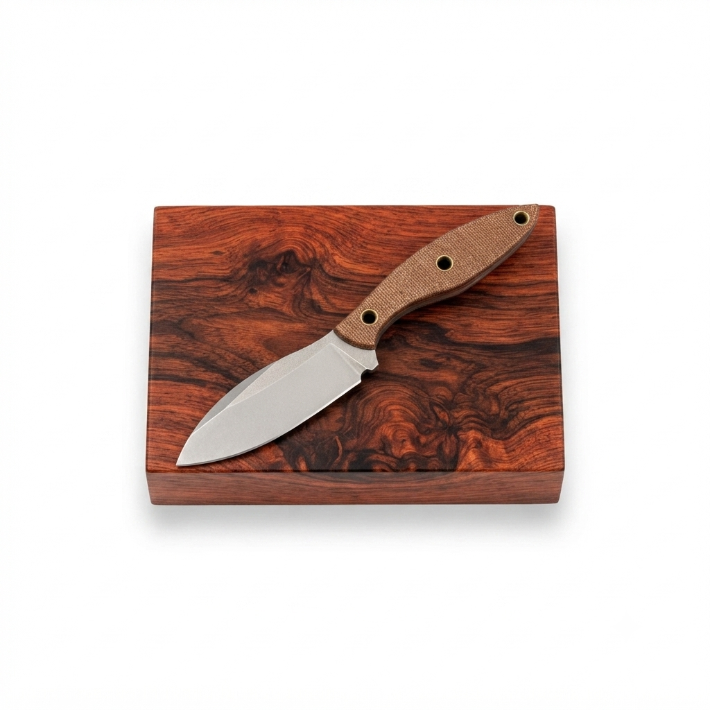 SCK-57 CUSTOM HANDMADE 3V STEEL HUNTING SKINNER KNIFE WITH G10 SHEATH HANDLE WITH PURE LEATHER SHEATH