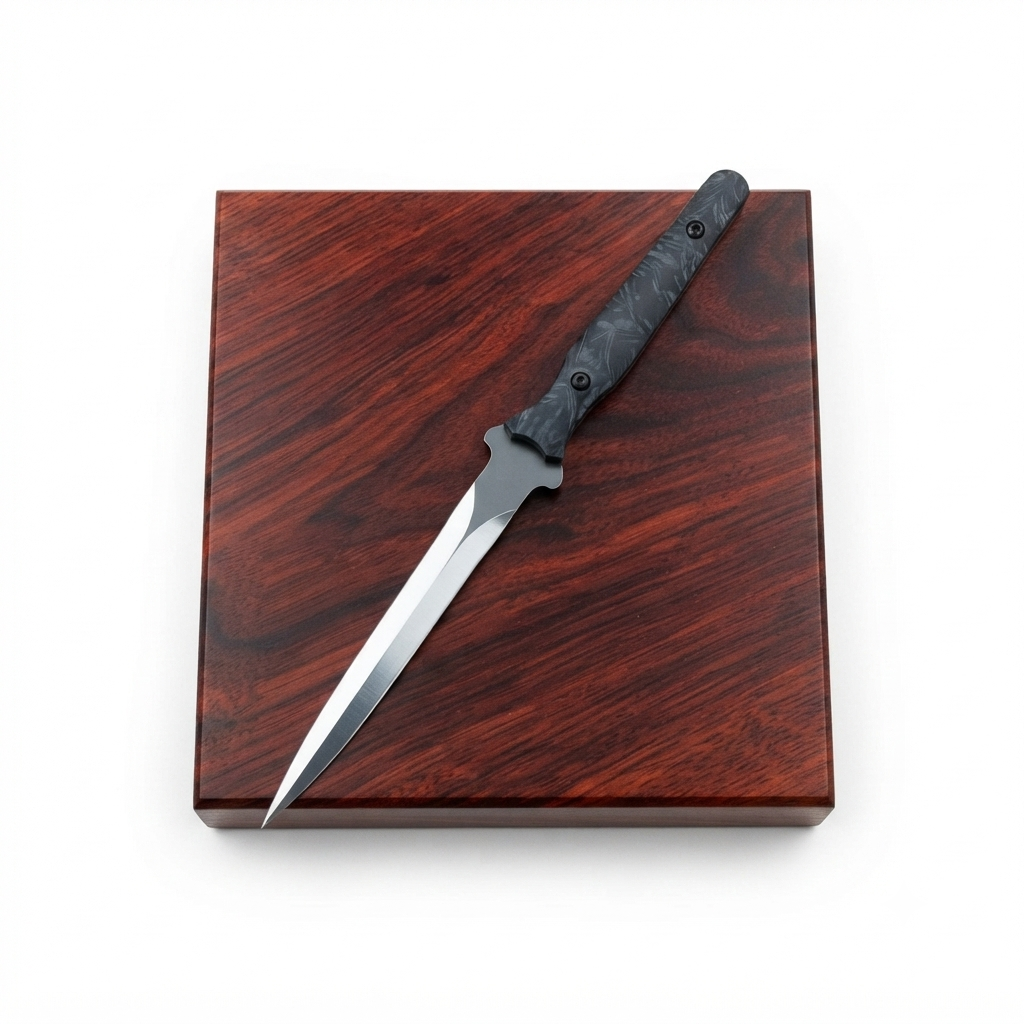 SCK-59 CUSTOM HANDMADE 3V STEEL HUNTING DAGGER KNIFE WITH G10 SHEATH HANDLE WITH PURE LEATHER SHEATH