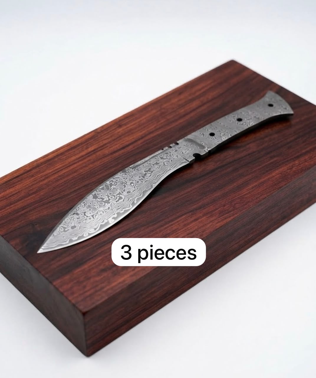 SCK-00 CUSTOM HANDMADE 12 KNIVES 6 IN STEEL AND 6 IN DAMASCUS STEEL