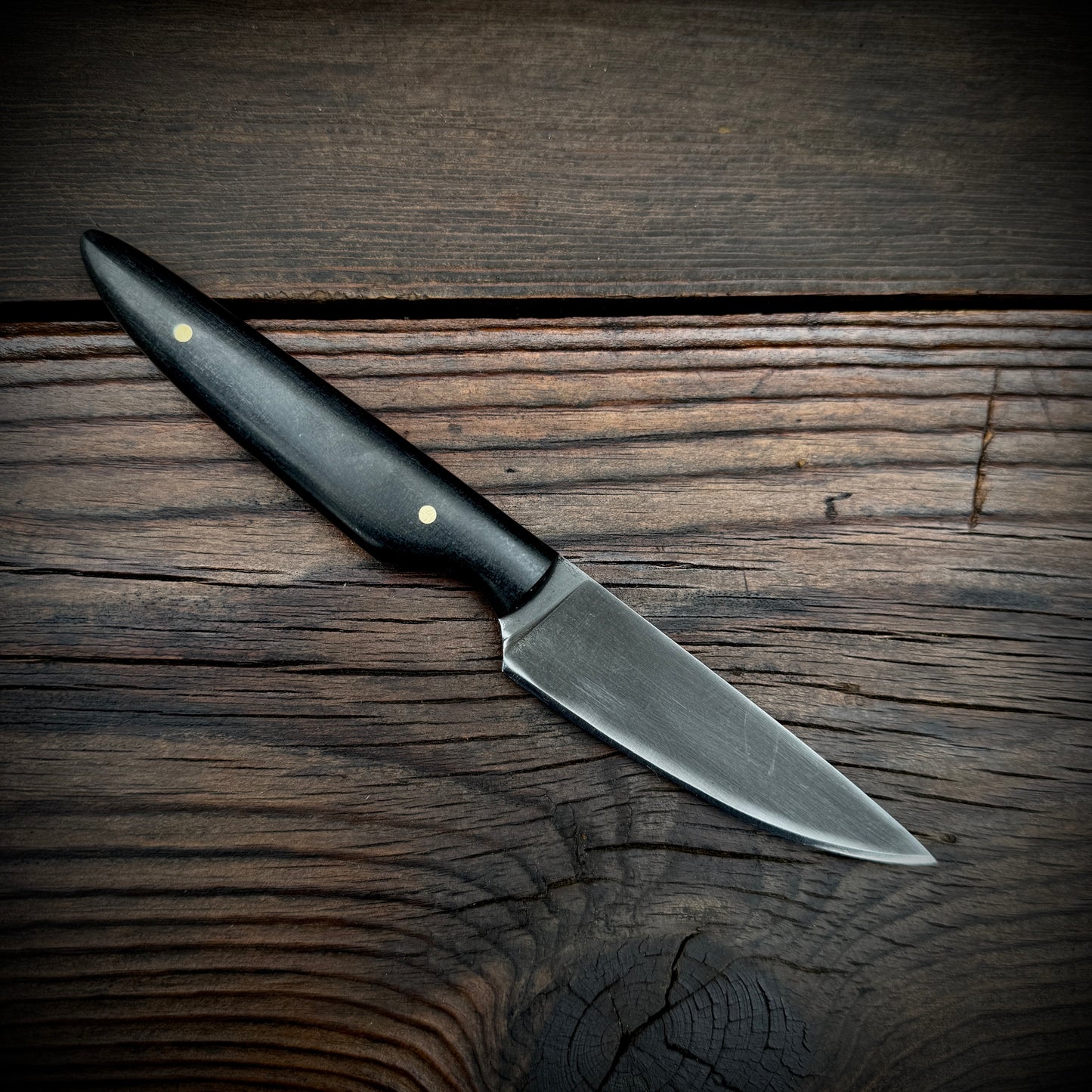 SCK-26 CUSTOM HANDMADE 3V STEEL HUNTING KNIFE WITH G10 SHEATH HANDLE WITH PURE LEATHER SHEATH