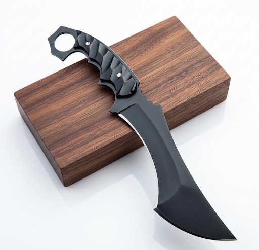 SCK-20 CUSTOM HANDMADE 3V STEEL HUNTING BIG TANTO KNIFE WITH G10 SHEATH HANDLE WITH PURE LEATHER SHEATH