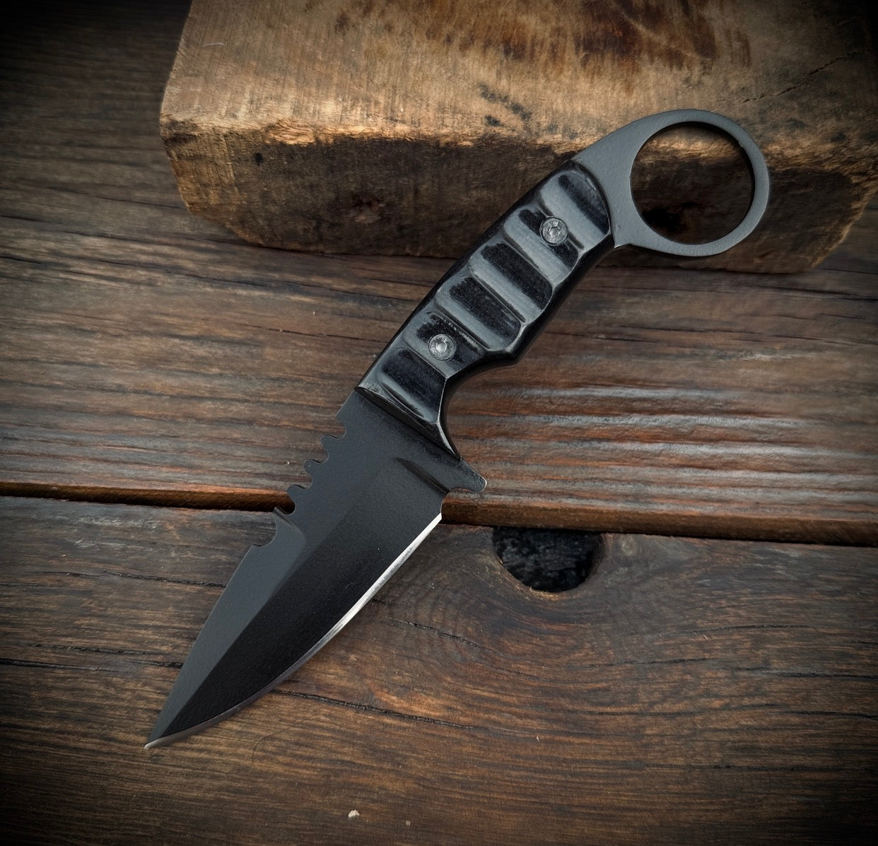 CUSTOM ORDER OF KNIFE WITH SAME HANDLE DAMASCUS 7” BLADE AND 5” HANDLE