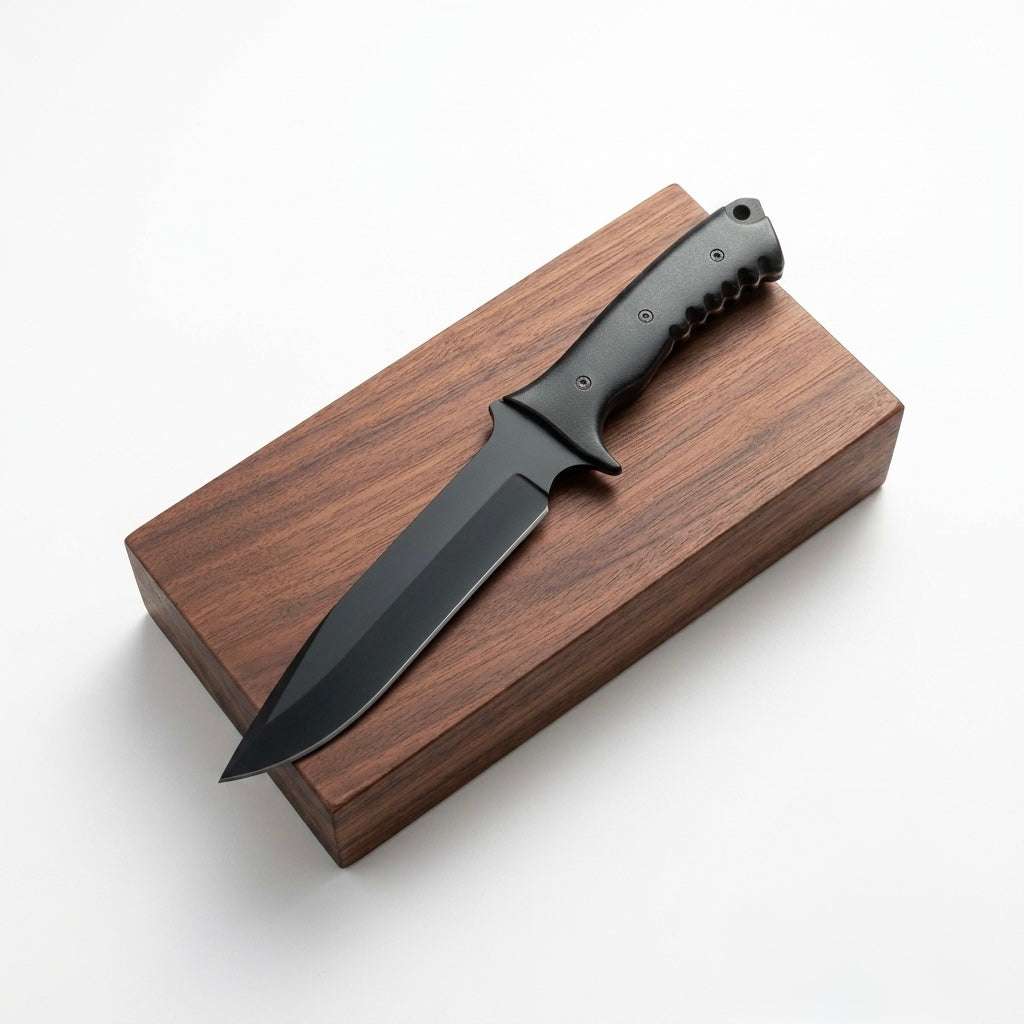 SCK-31 CUSTOM HANDMADE 3V STEEL HUNTING SURVIVAL KNIFE WITH G10 SHEATH HANDLE WITH PURE LEATHER SHEATH