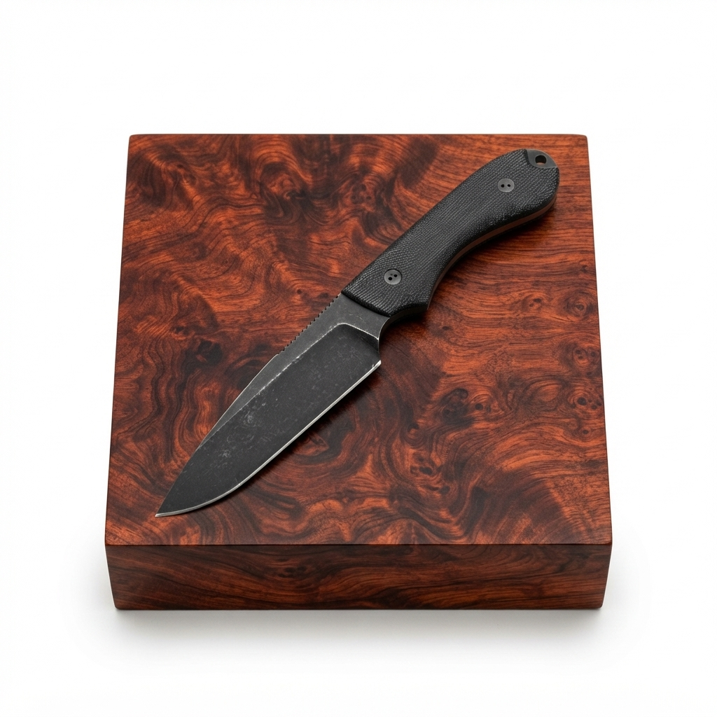 SCK-73 CUSTOM HANDMADE 3V STEEL HUNTING KNIFE WITH G10 SHEATH HANDLE WITH PURE LEATHER SHEATH